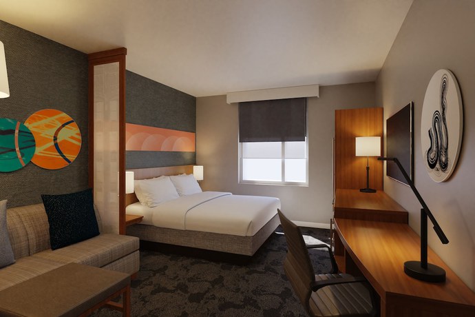 Imagen de la habitación del Hotel Hyatt Place Indianapolis Downtown. Foto 10