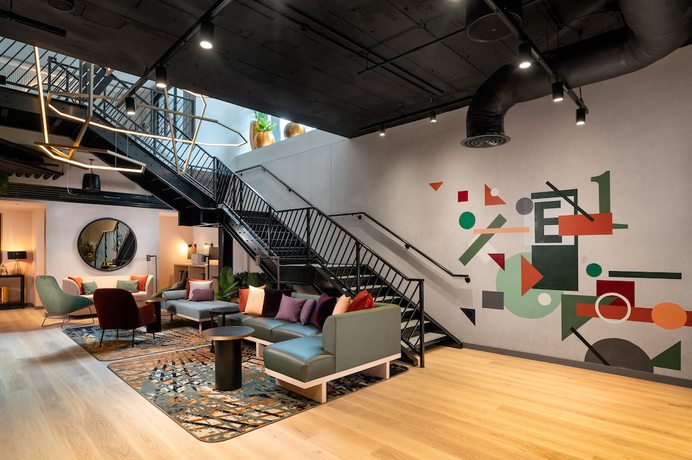 Imagen de los interiores del Hotel Hyatt Place London City East. Foto 12