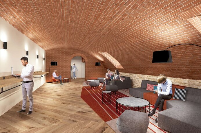 Imagen del bar/restaurante del Hotel Hyatt Place Rouen. Foto 10