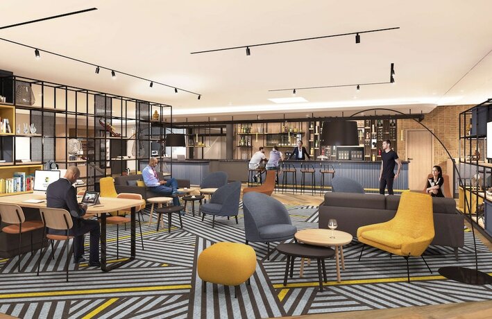 Imagen del bar/restaurante del Hotel Hyatt Place Rouen. Foto 11