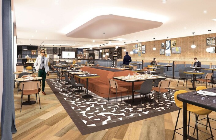 Imagen del bar/restaurante del Hotel Hyatt Place Rouen. Foto 12