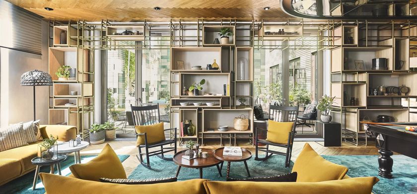 Imagen del bar/restaurante del Hotel Hyatt Regency Amsterdam. Foto 2