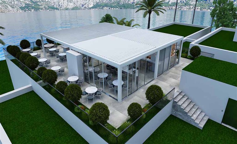 Imagen del bar/restaurante del Hotel Hyatt Regency Kotor Bay Resort. Foto 5