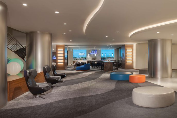 Imagen de los interiores del Hotel Hyatt Regency Los Angeles International Airport. Foto 12