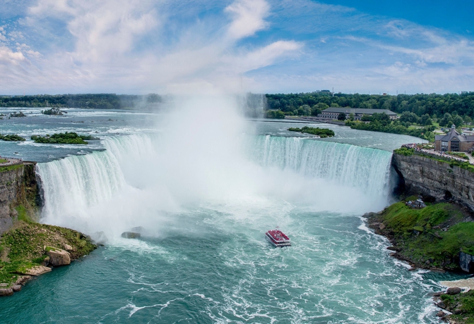 Imagen de los exteriores del Hotel Hyatt Regency Niagara Falls Fallsview. Foto 11