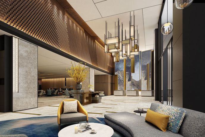 Imagen de los interiores del Hotel Hyatt Regency Shanghai Songjiang. Foto 7