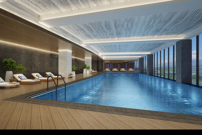Imagen de la piscina del Hotel Hyatt Regency Shanghai Songjiang. Foto 8