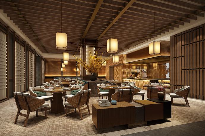 Imagen del bar/restaurante del Hotel Hyatt Regency Shanghai Songjiang. Foto 3