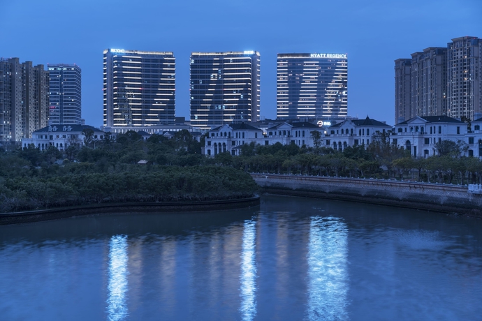Imagen de los exteriores del Hotel Hyatt Regency Xiamen Wuyuanwan. Foto 16