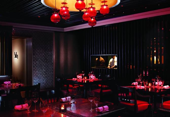 Imagen del bar/restaurante del Hotel Hyderabad Marriott and Convention Centre. Foto 2