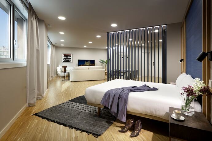 Imagen de la habitación del Hotel I Loft Santiago by Upper Luxury Housing. Foto 15