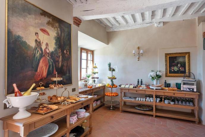 Imagen del bar/restaurante del Hotel II Miraggio in Val d'Orcia Relais and Spa. Foto 5