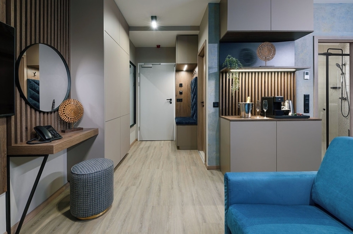 Imagen de la habitación del Hotel INFINITY Budapest. Foto 11