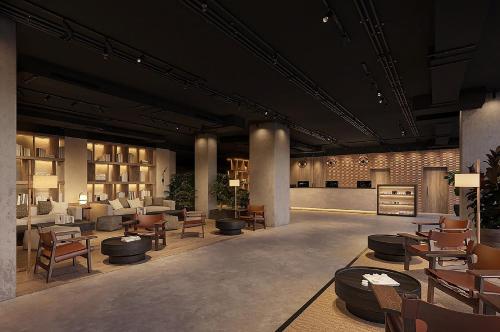 Imagen de los interiores del Hotel INNSiDE by Meliá Madrid Valdebebas. Foto 9