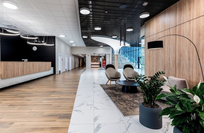 Imagen de los interiores del Hotel INTERFERIE Argentyt w Dąbkach. Foto 15