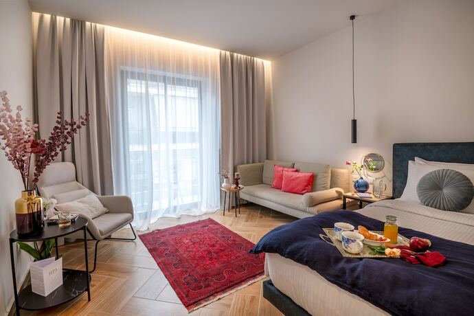 Imagen de la habitación del Hotel IRA-HPA City. Foto 11