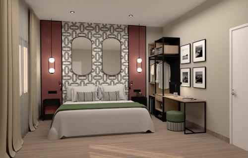 Imagen de la habitación del Hotel ITC Madrid by Soho Boutique. Foto 2