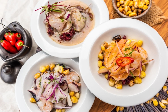 Imagen del bar/restaurante del Hotel Ibis Bogota Museo. Foto 3