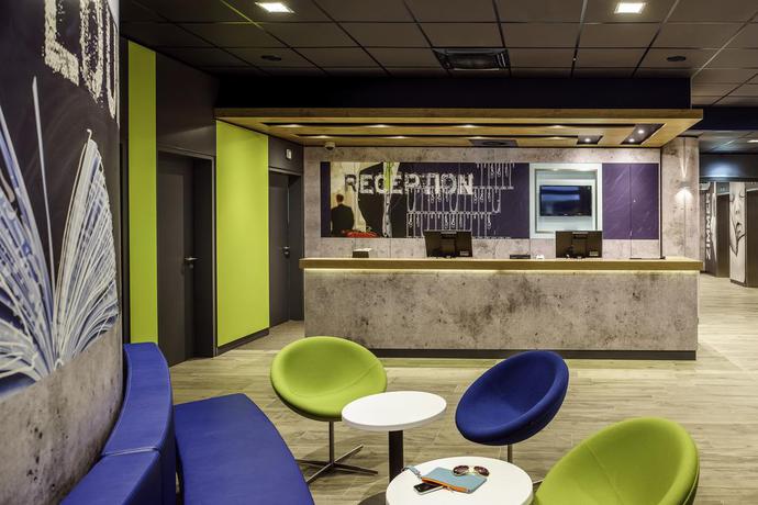 Imagen de los interiores del Hotel Ibis Budget Basel City. Foto 9