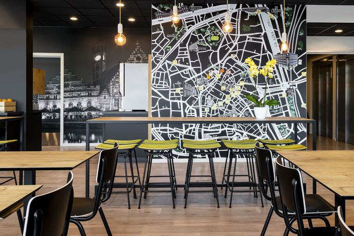 Imagen del bar/restaurante del Hotel Ibis Budget Gent Centrum Dampoort. Foto 4