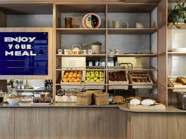 Imagen del bar/restaurante del Hotel Ibis Budget Gent Centrum Dampoort. Foto 3