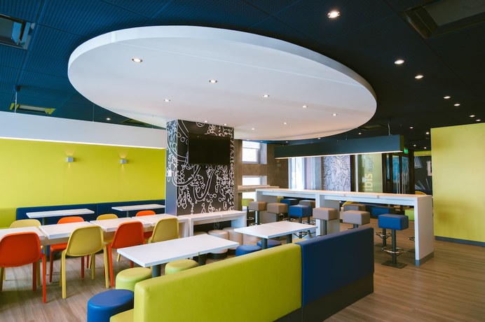 Imagen del bar/restaurante del Hotel Ibis Budget Moscow Panfilovskaya. Foto 2