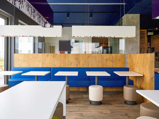 Imagen del bar/restaurante del Hotel Ibis Budget Oostende Airport. Foto 5