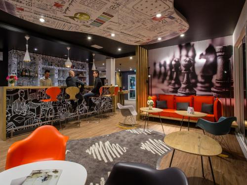 Imagen del bar/restaurante del Hotel Ibis Budget Perpignan Sud. Foto 2