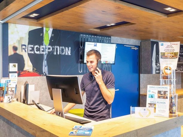 Imagen de los interiores del Hotel Ibis Budget Rennes Route De Lorient. Foto 18