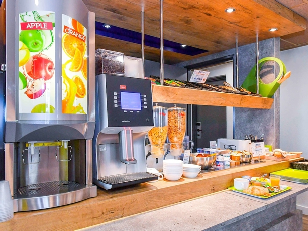 Imagen del bar/restaurante del Hotel Ibis Budget Saint Lo. Foto 7