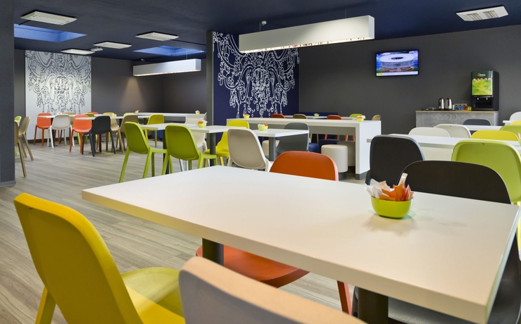 Imagen del bar/restaurante del Hotel Ibis Budget Saint Malo Centre. Foto 8