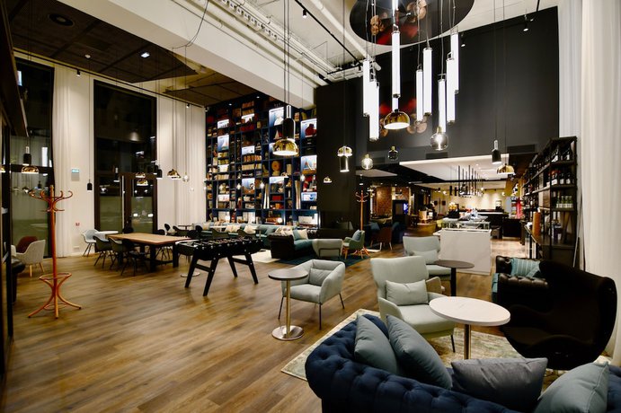 Imagen de los interiores del Hotel Ibis Budget Saint Nazaire Centre Gare. Foto 14