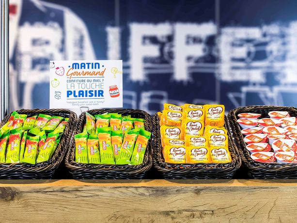 Imagen del bar/restaurante del Hotel Ibis Budget Strasbourg la Vigie. Foto 7