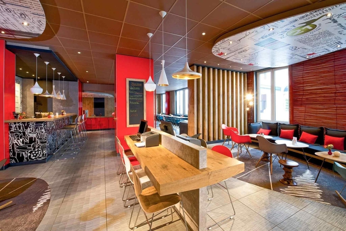 Imagen del bar/restaurante del Hotel Ibis Hamburg Alster Centrum. Foto 6