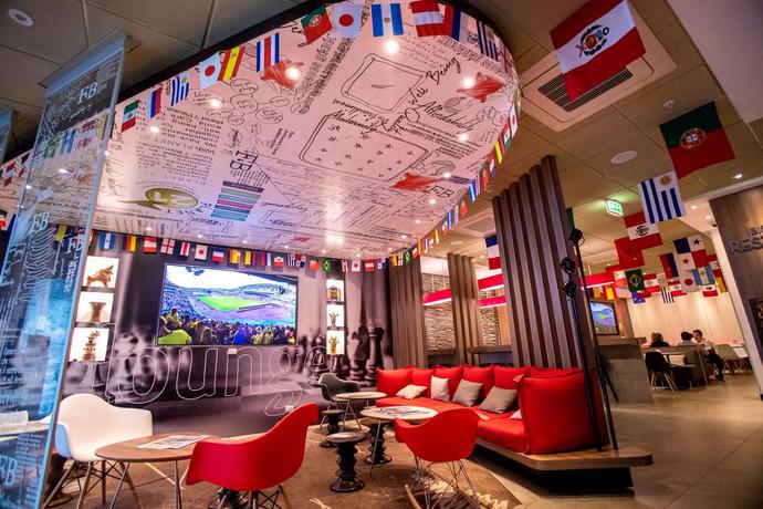 Imagen del bar/restaurante del Hotel Ibis Lima Reducto Miraflores. Foto 3