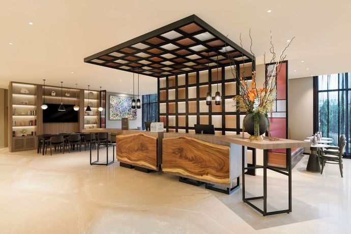 Imagen de los interiores del Hotel Ibis Mumbai Bkc. Foto 19