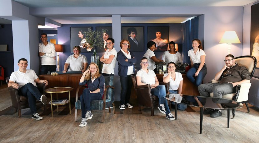 Imagen de los interiores del Hotel Ibis Nantes Saint Herblain. Foto 21