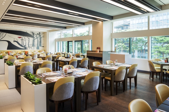 Imagen del bar/restaurante del Hotel Ibis Styles Ambassador Seoul Gangnam. Foto 3