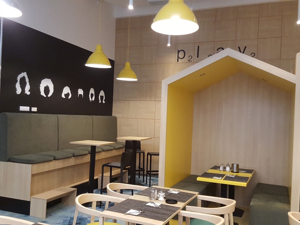 Imagen del bar/restaurante del Hotel Ibis Styles Budapest Center. Foto 6