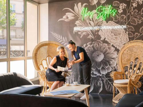 Imagen de los interiores del Hotel Ibis Styles Gare De L'Est Chateau Landon. Foto 11