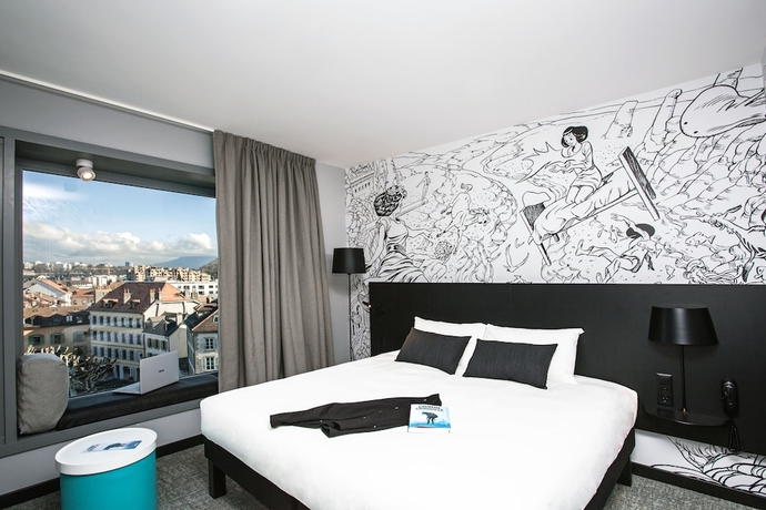 Imagen de la habitación del Hotel Ibis Styles Genève Carouge. Foto 8
