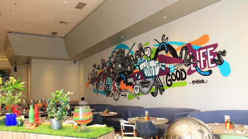 Imagen del bar/restaurante del Hotel Ibis Styles Jakarta Mangga Dua Square. Foto 6