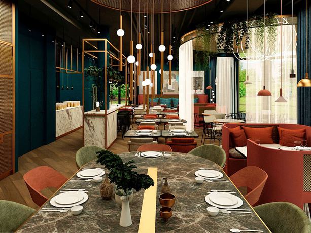 Imagen del bar/restaurante del Hotel Ibis Styles Le Touquet. Foto 7