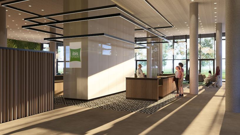 Imagen de los interiores del Hotel Ibis Styles Muenchen Airport. Foto 6