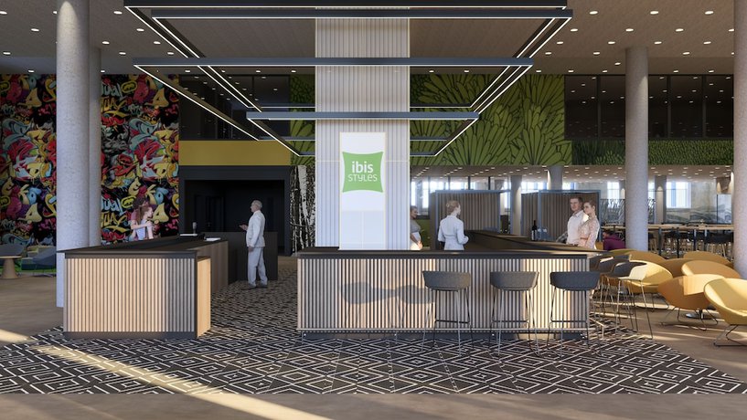 Imagen de los interiores del Hotel Ibis Styles Muenchen Airport. Foto 7