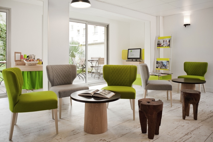 Imagen de los interiores del Hotel Ibis Styles Paris Buttes Chaumont. Foto 15