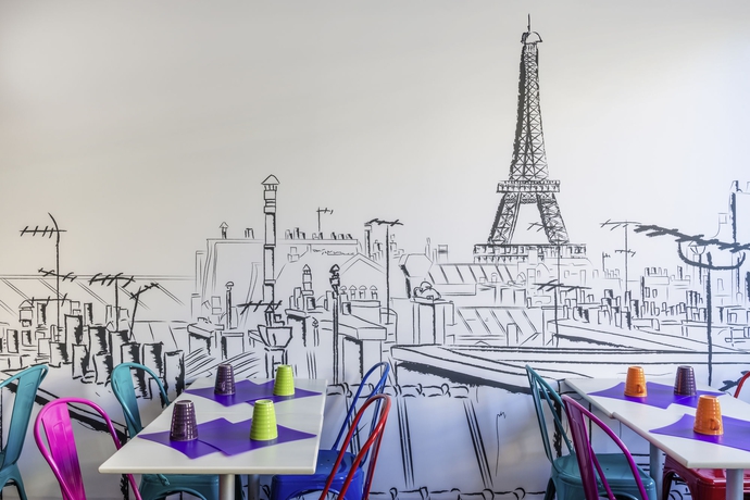 Imagen del bar/restaurante del Hotel Ibis Styles Paris Eiffel Cambronne. Foto 2