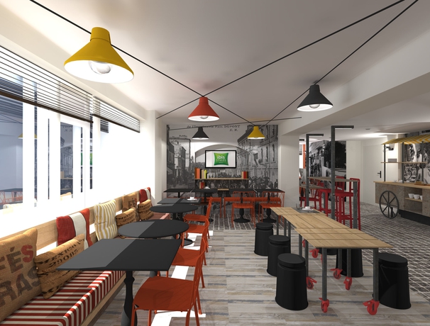 Imagen de los interiores del Hotel Ibis Styles Paris Mairie De Clichy. Foto 9