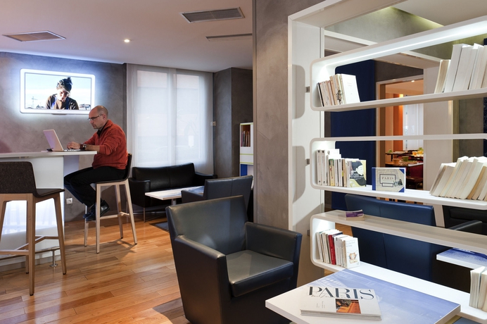 Imagen de los interiores del Hotel Ibis Styles Paris Tolbiac Biblioteque. Foto 14