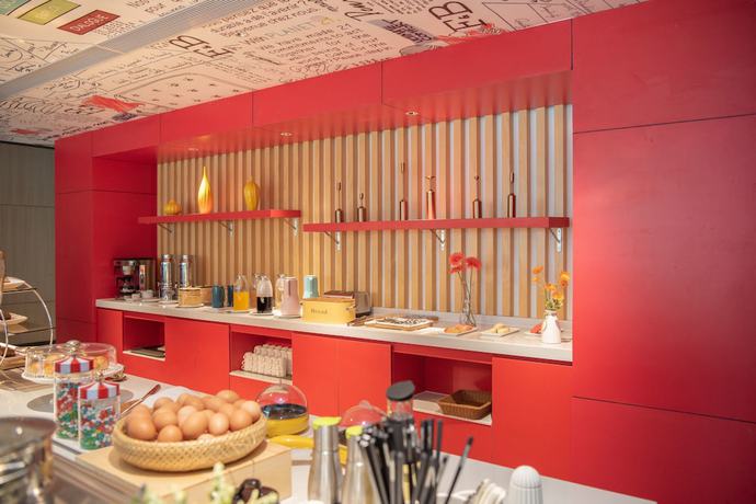 Imagen del bar/restaurante del Hotel Ibis Xinzhou Qiyi Road. Foto 3